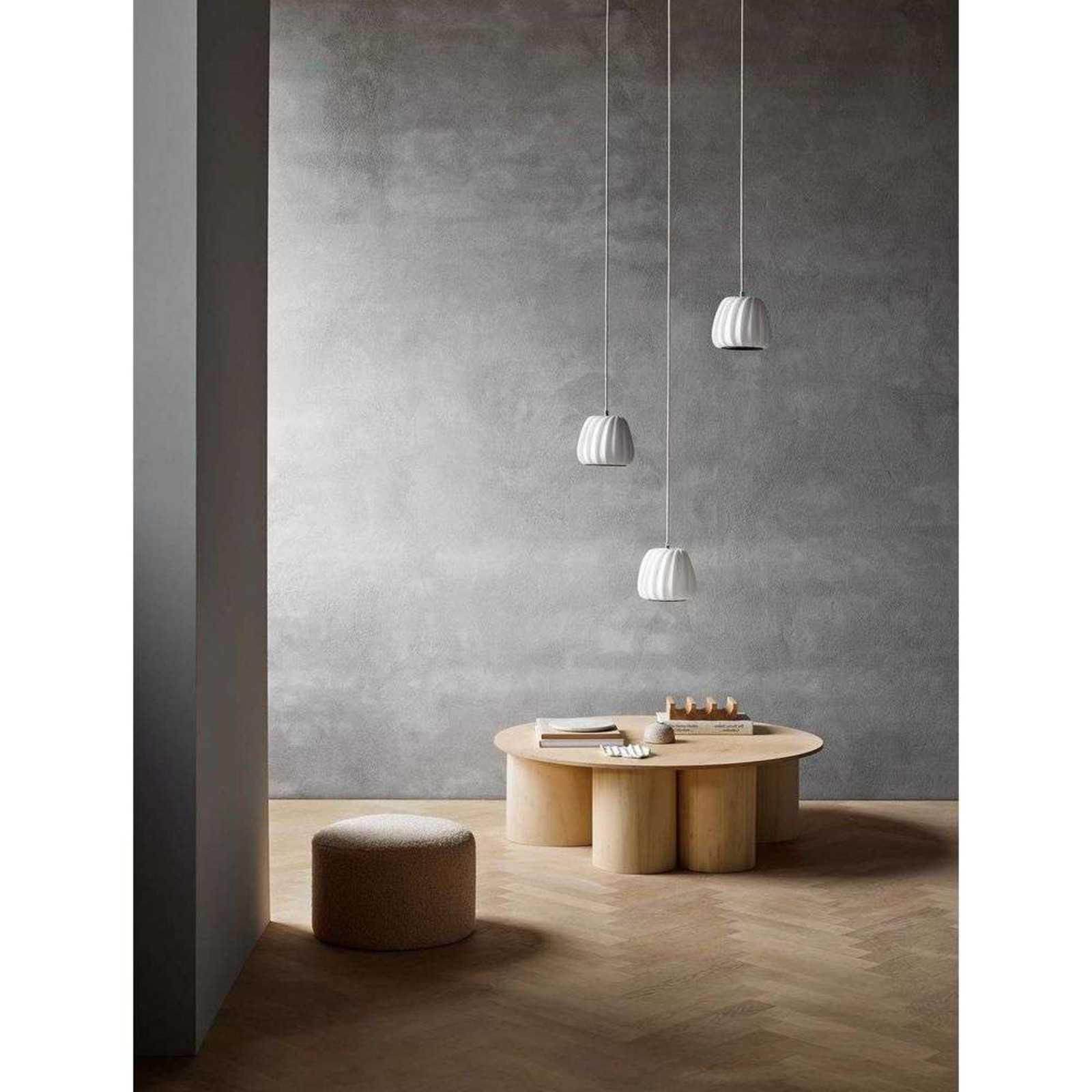 ST906 Suspension Mini 18x17 Blanc/Gris