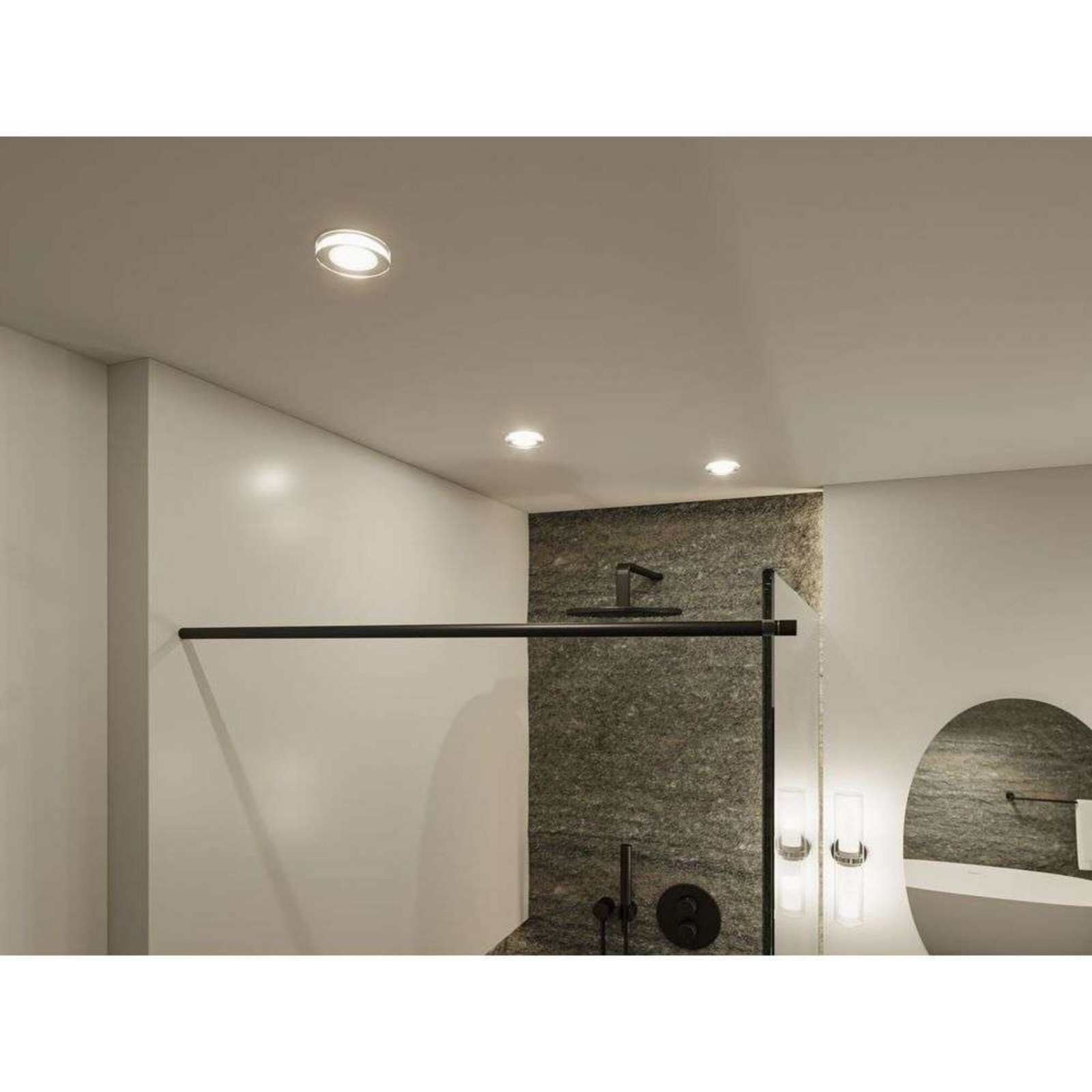 Luena Recessed Lámpara de Techo IP65 Dim. Blanco - Paulmann