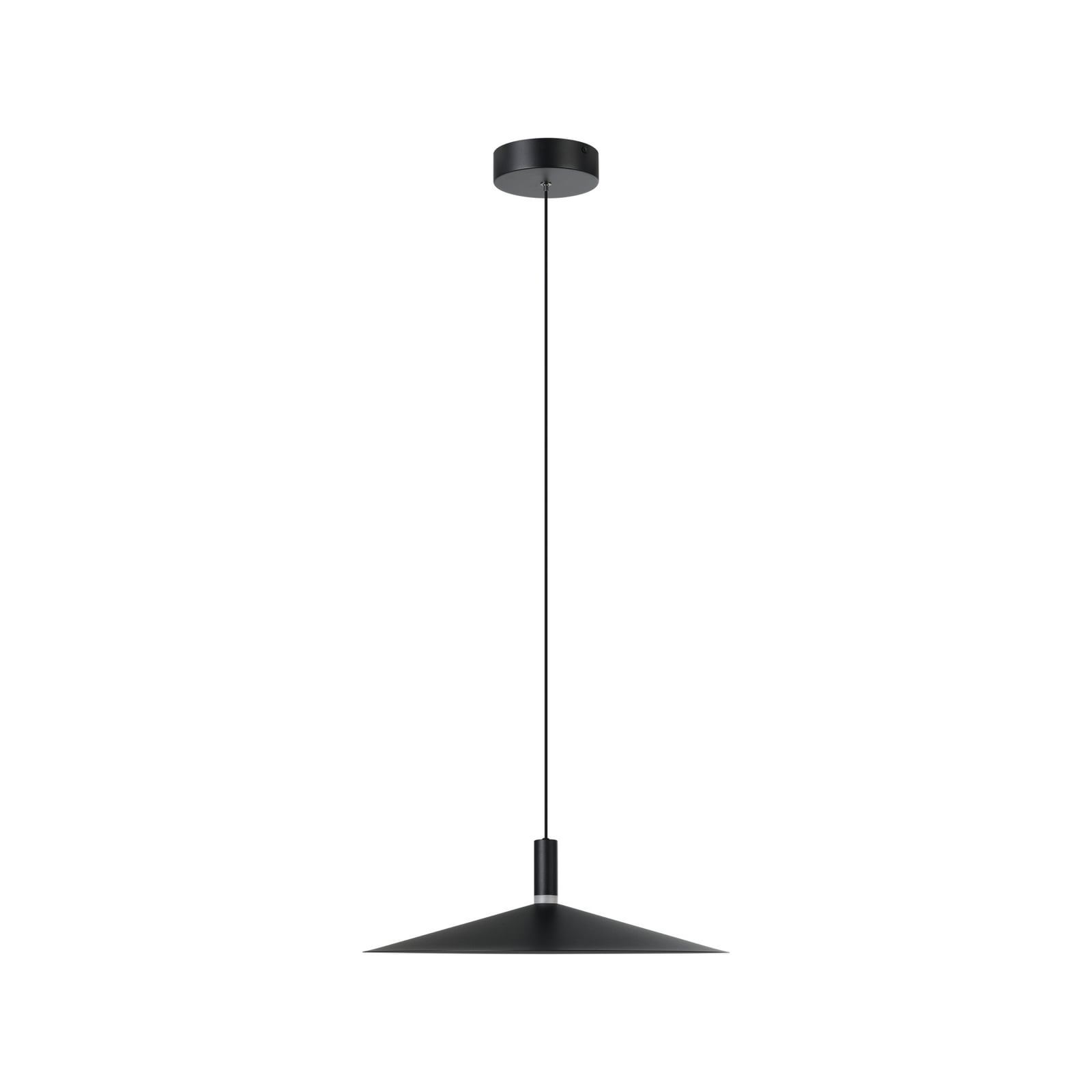 LED hanglamp Conomavilla-Z, zwart, Ø 45 cm CCT RGB