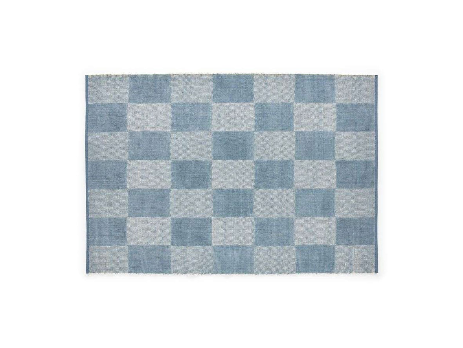 Check Rug Small Check 140x200 Light Blue - HAY