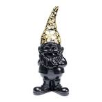 KARE decorative figure dwarf standing, black/gold, polyresin