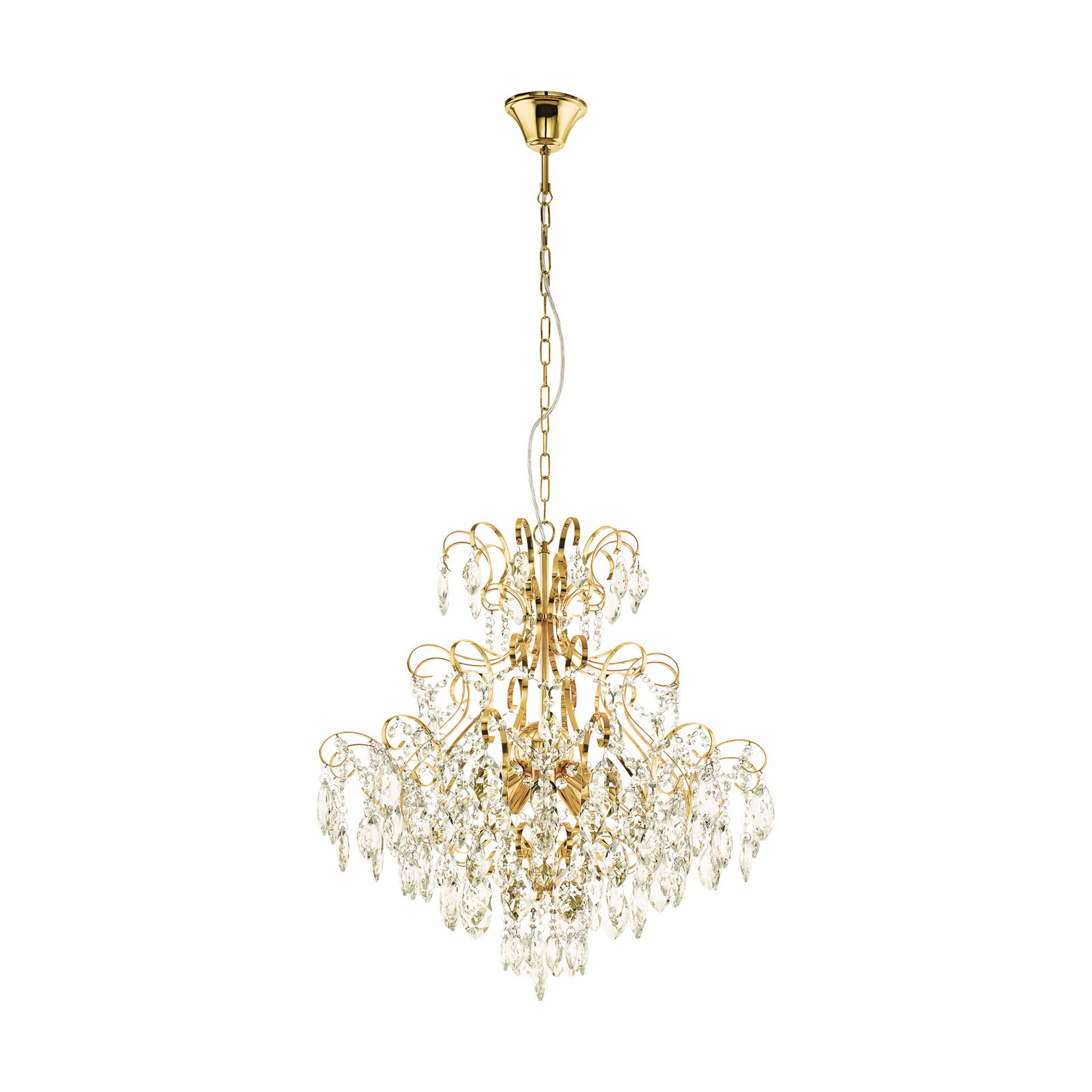 Lustre Fenoullet, laiton, Ø 58 cm - Stars of Light