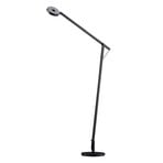 String F1 Vloerlamp DTW Matt Black/Orange - Rotaliana