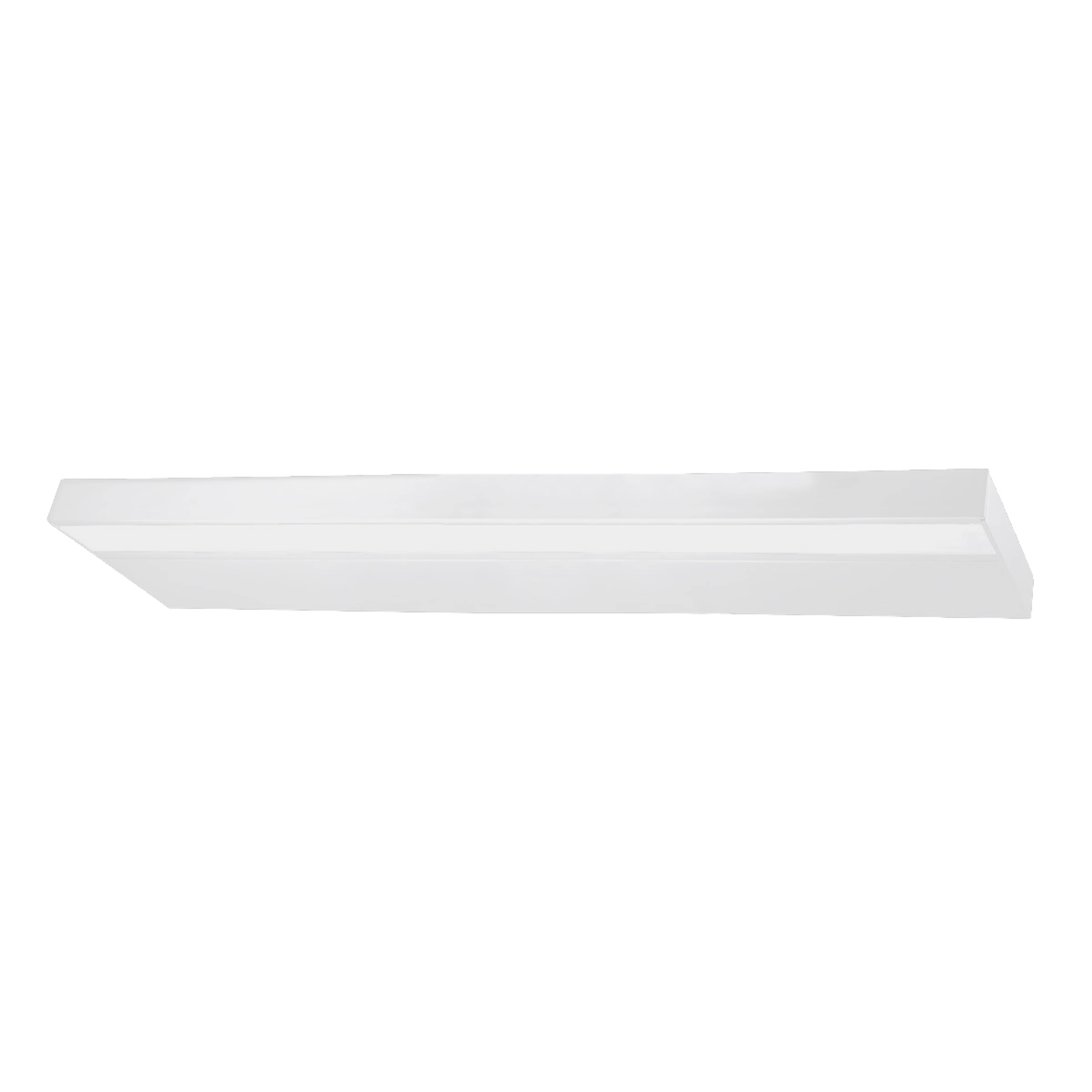 Moderno aplique LED para baño IP20 120 cm, blanco
