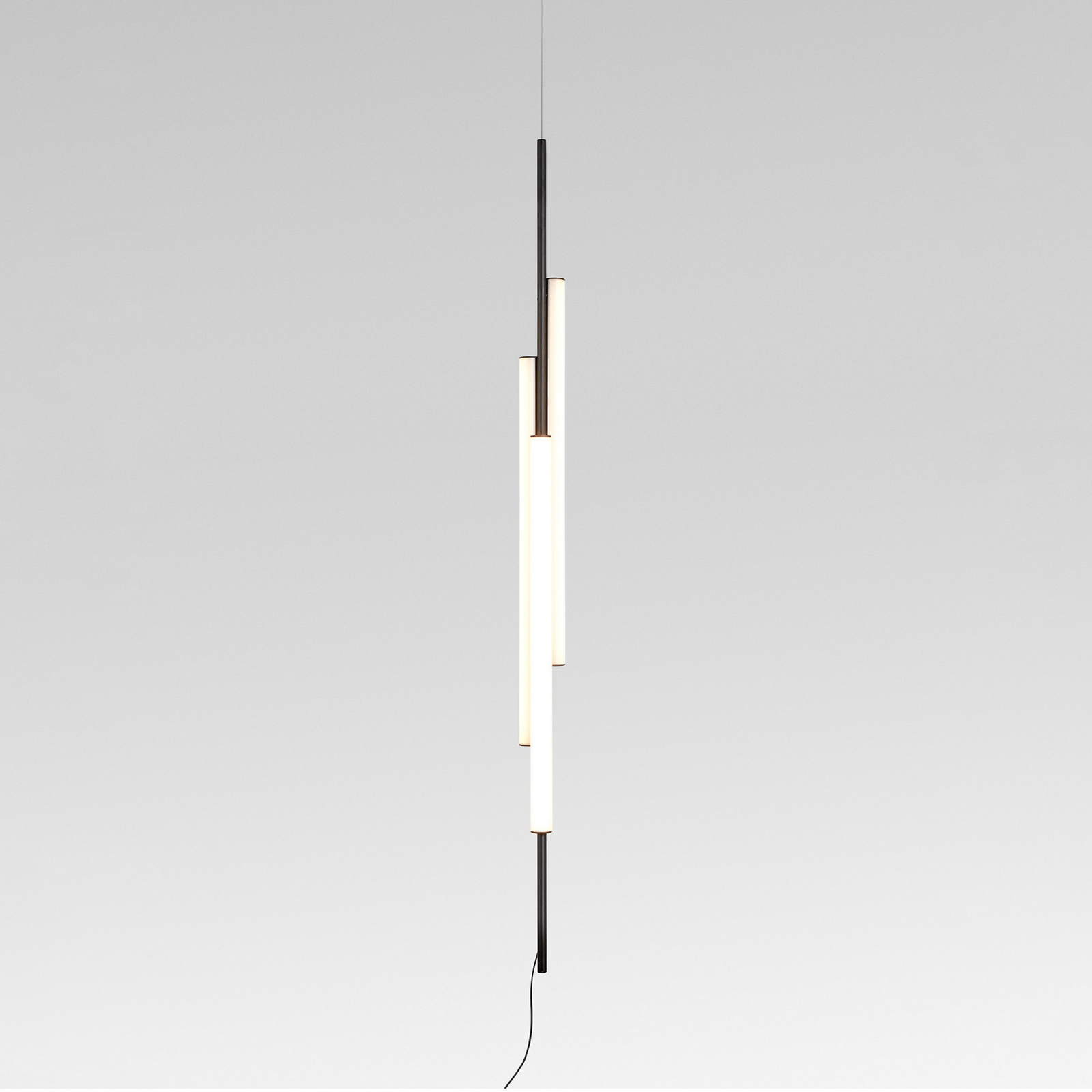 Candeeiro suspenso LED MARSET Ambrosia 130 com ficha 2700K preto