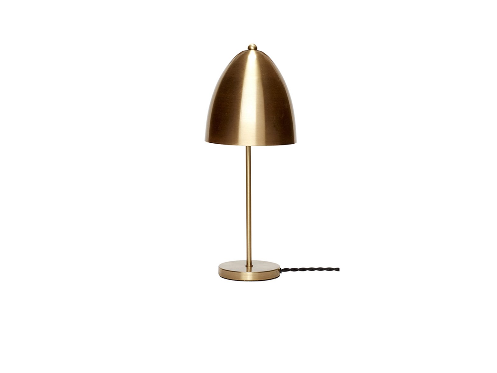 Cap Table Lamp Brass - Hübsch