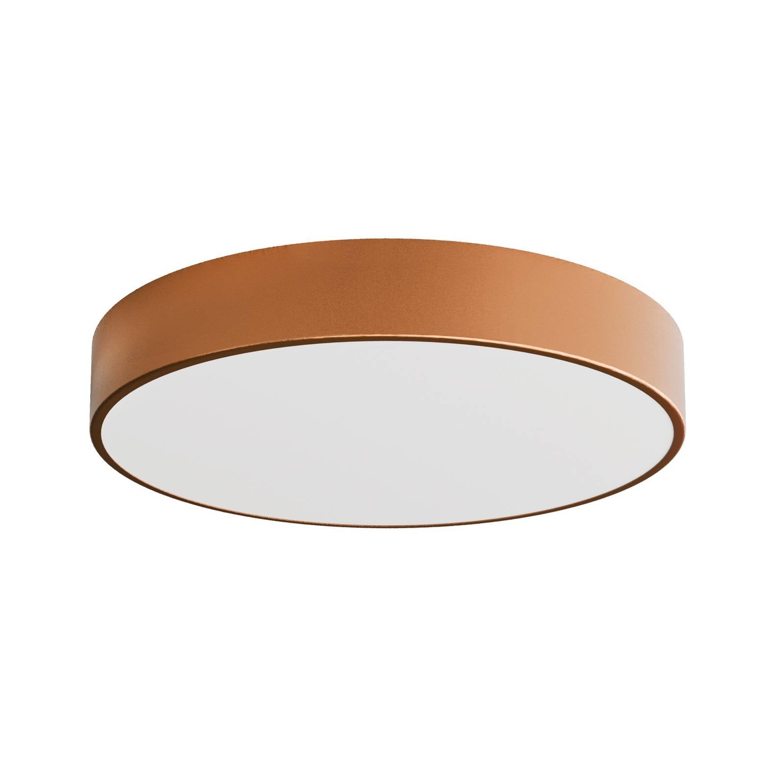 Deckenleuchte Cleo, Ø 50 cm, IP54, kupferfarben, Metall, E27