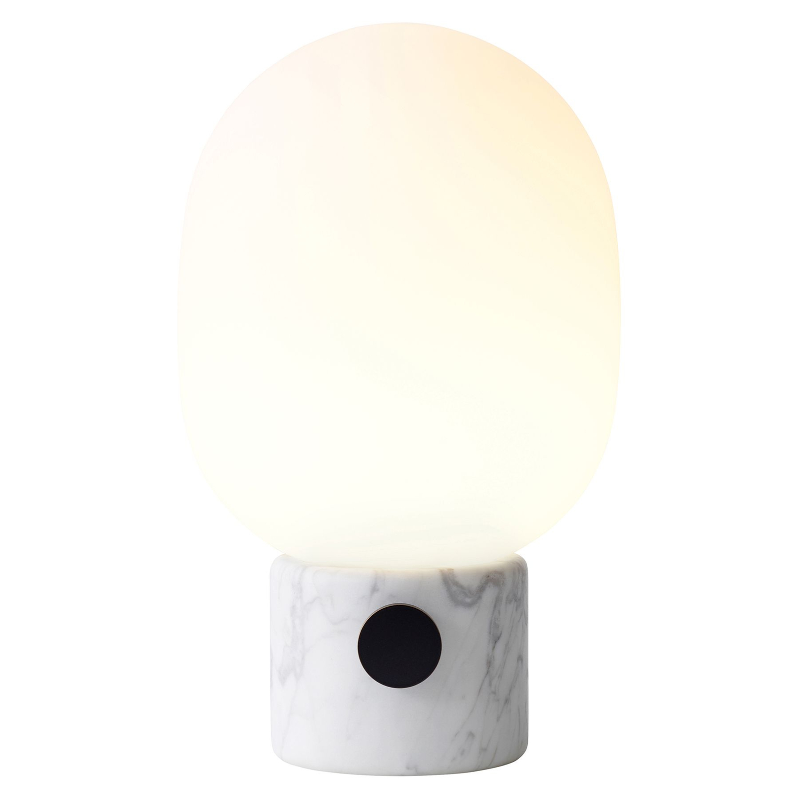 Audo JWDA lámpara de mesa con mármol Carrara