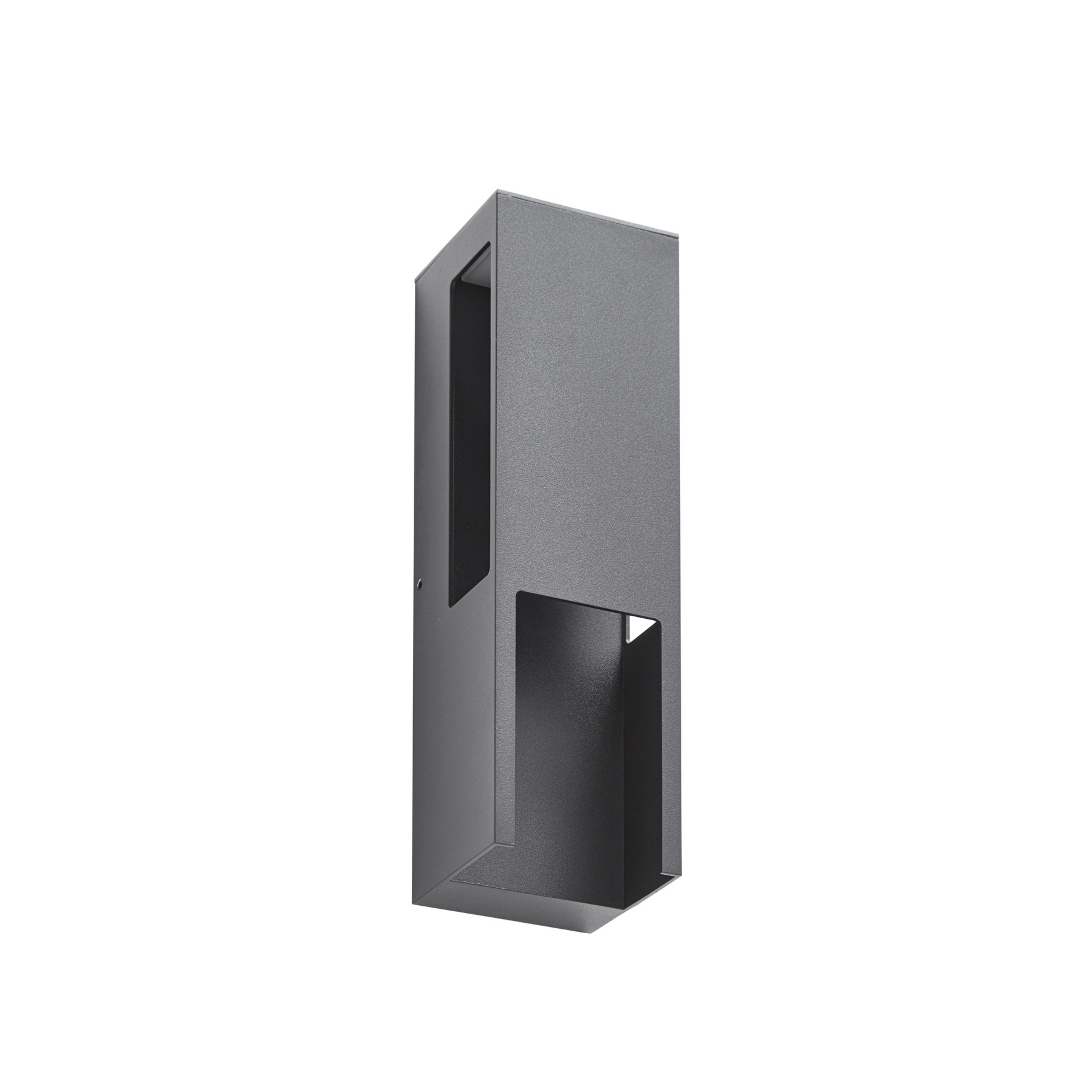 Enyra LED-Außenwandleuchte, IP65, schwarz, 27 cm, Aluminium - Lindby