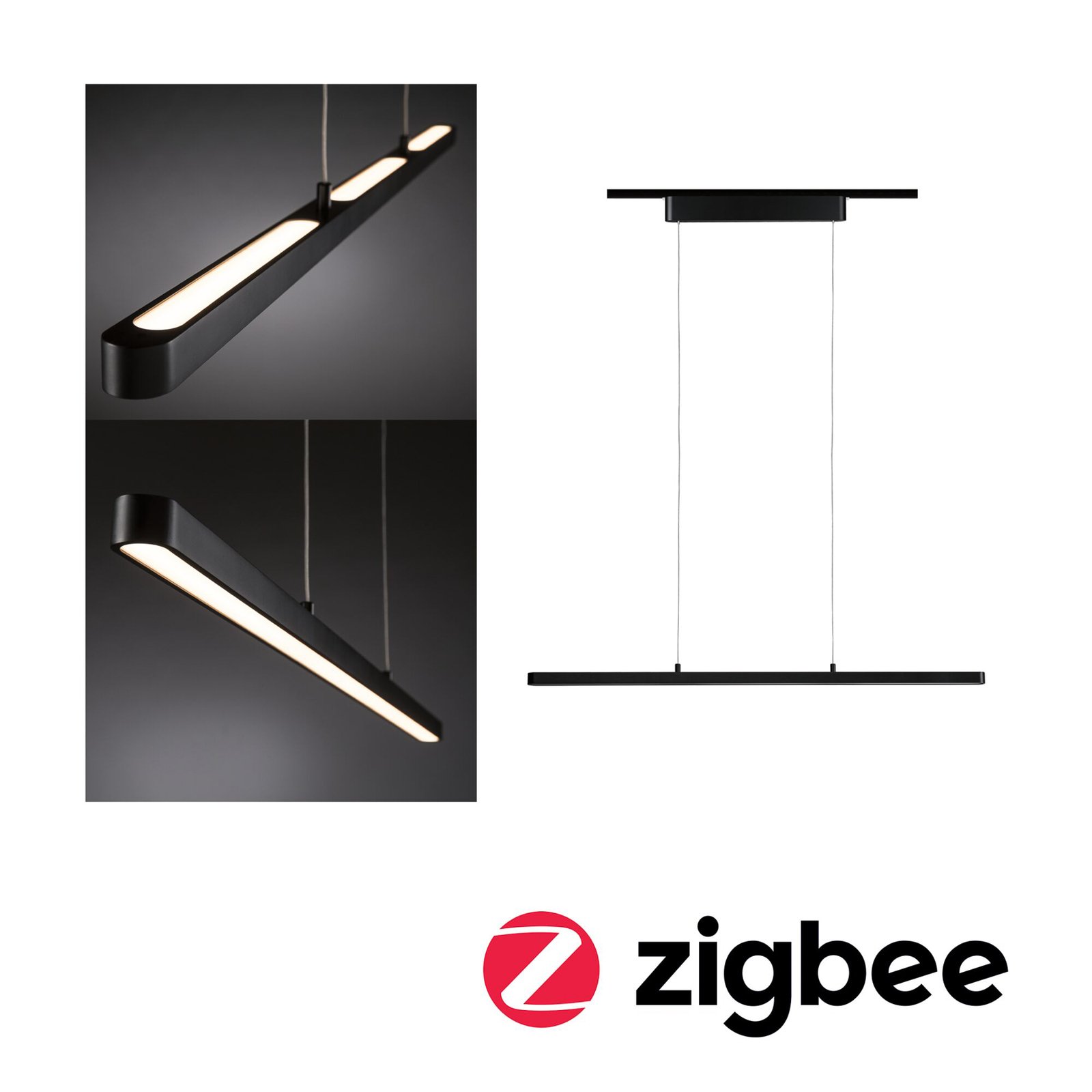 Paulmann URail Lento LED-Pendel ZigBee CCT