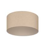 Feniglia ceiling lamp, linen lampshade, natural