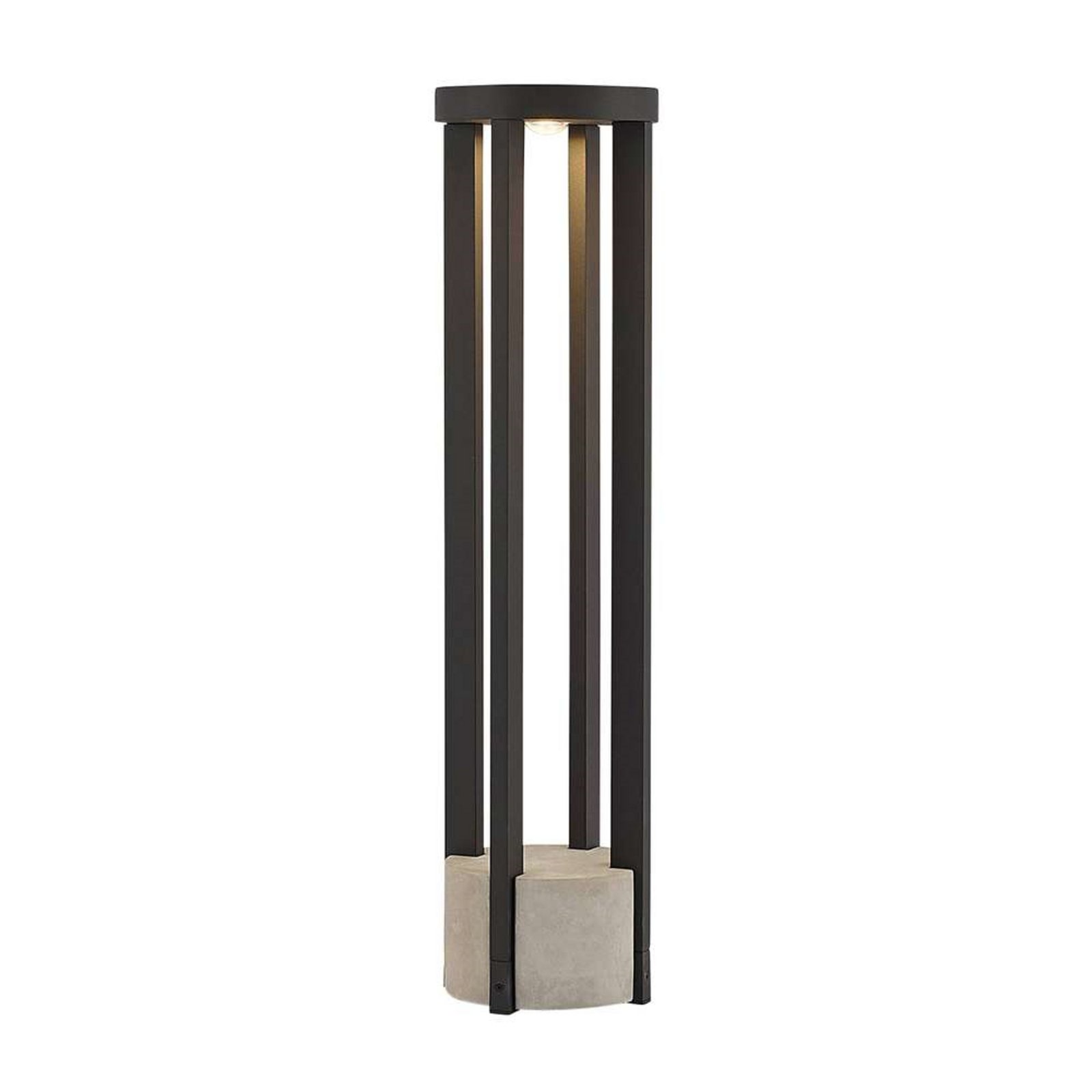 Kalisa Rotondo Lampada LED da Giardino H68 Grigio Scuro - Lucande