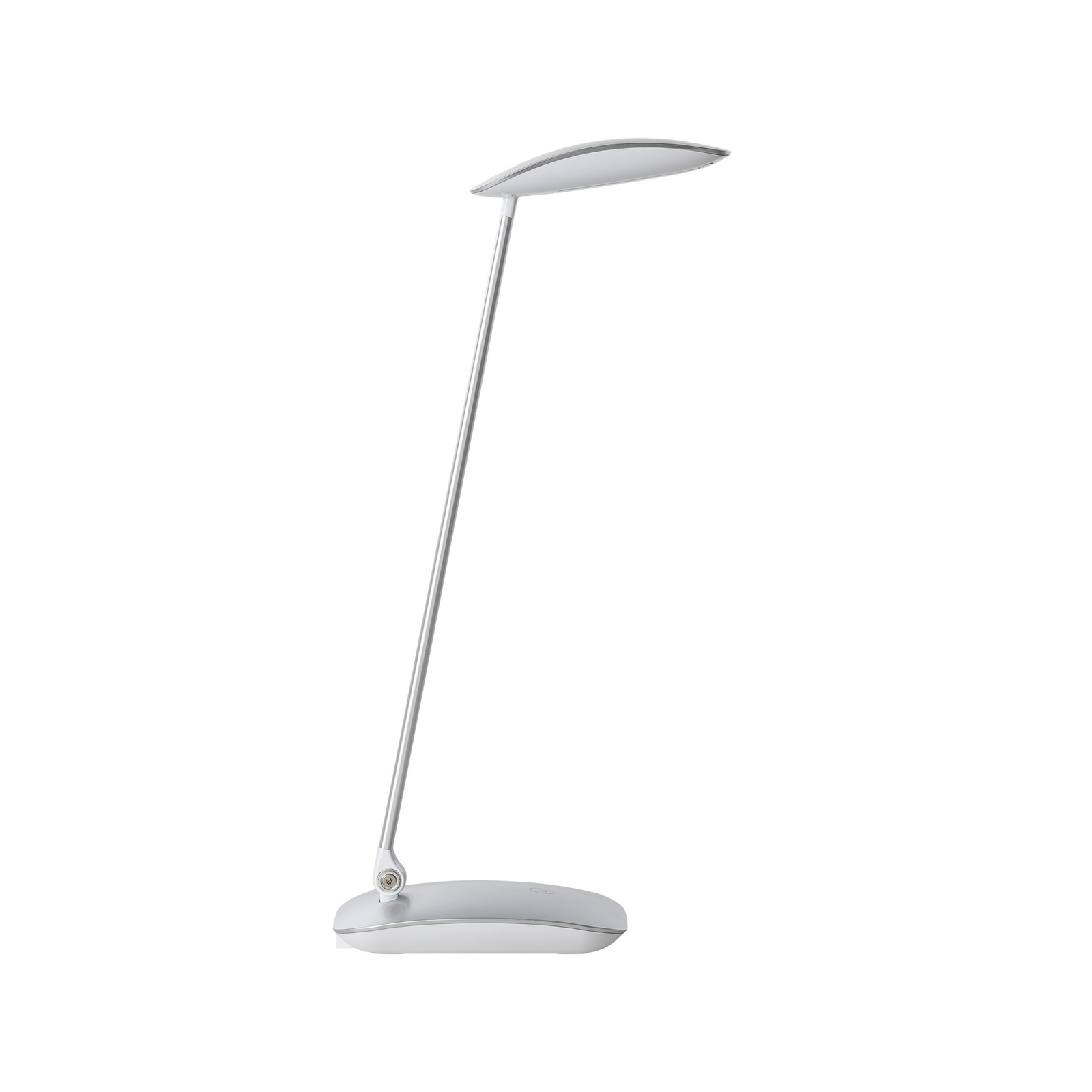 Srebrna lampka biurkowa LED Cajero ze ściemniaczem Srebrna lampka biurkowa LED Cajero ze ściemniaczem