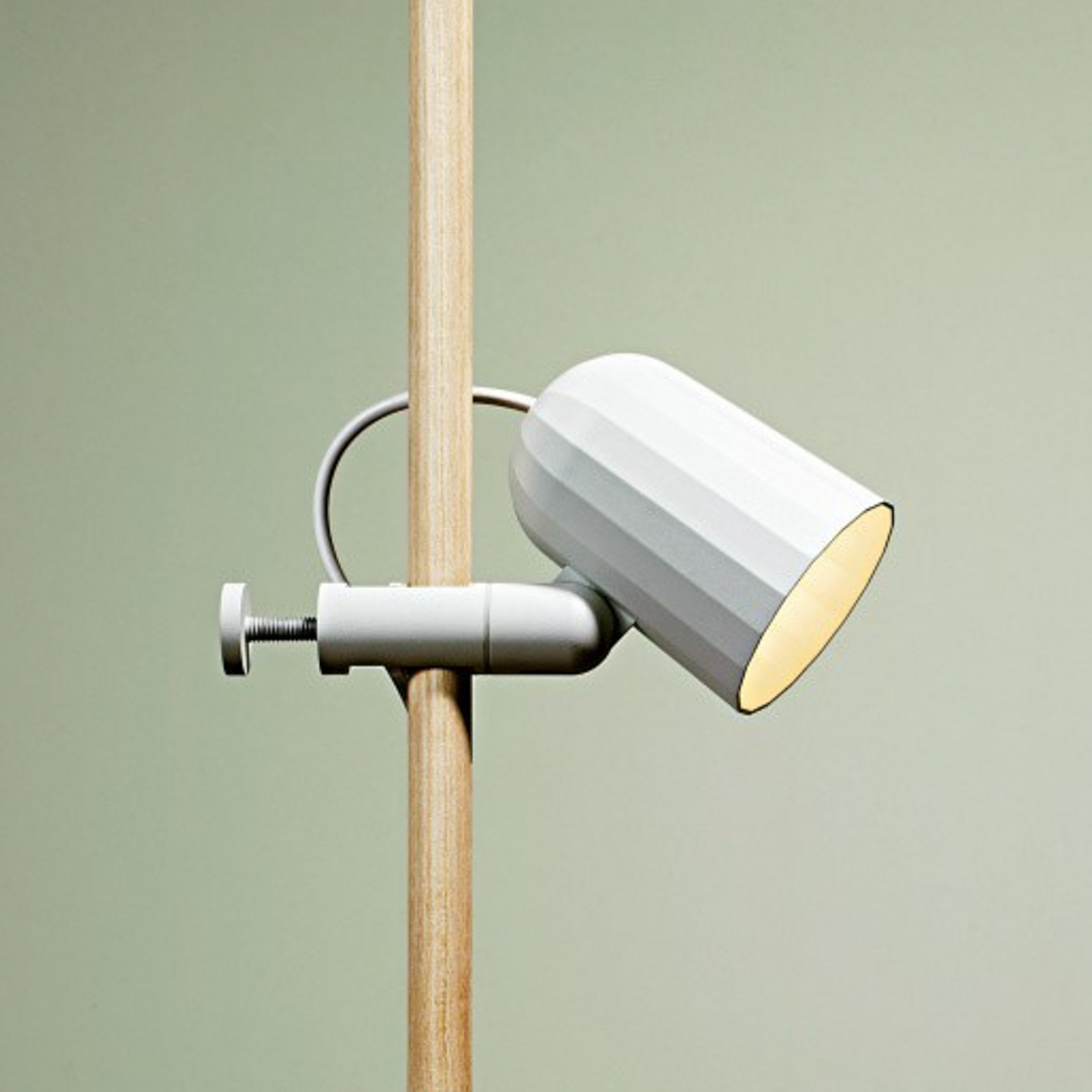 HAY Noc Clamp LED clip-on light, aluminium