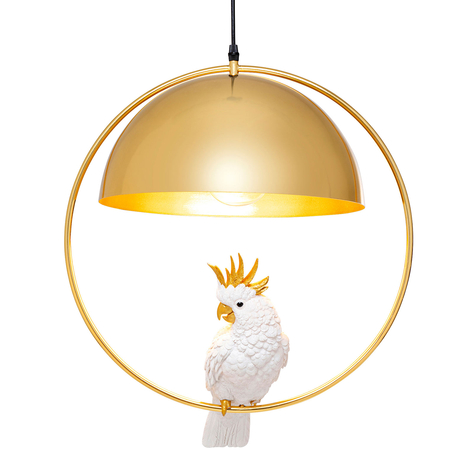 KARE Cockatoo suspension avec modèle cacatoès