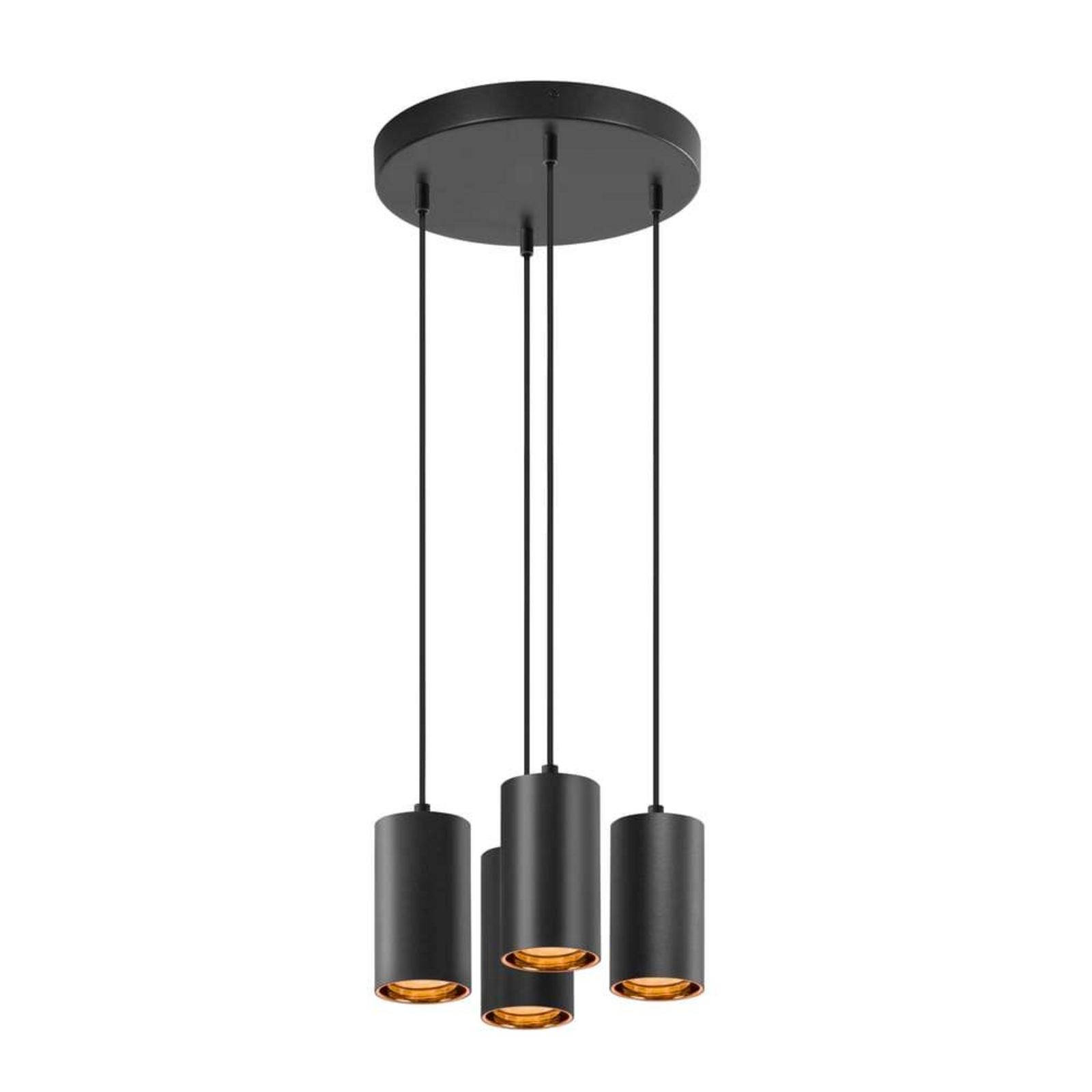 Asto Tube 4 Lustră Pendul Black - SLV