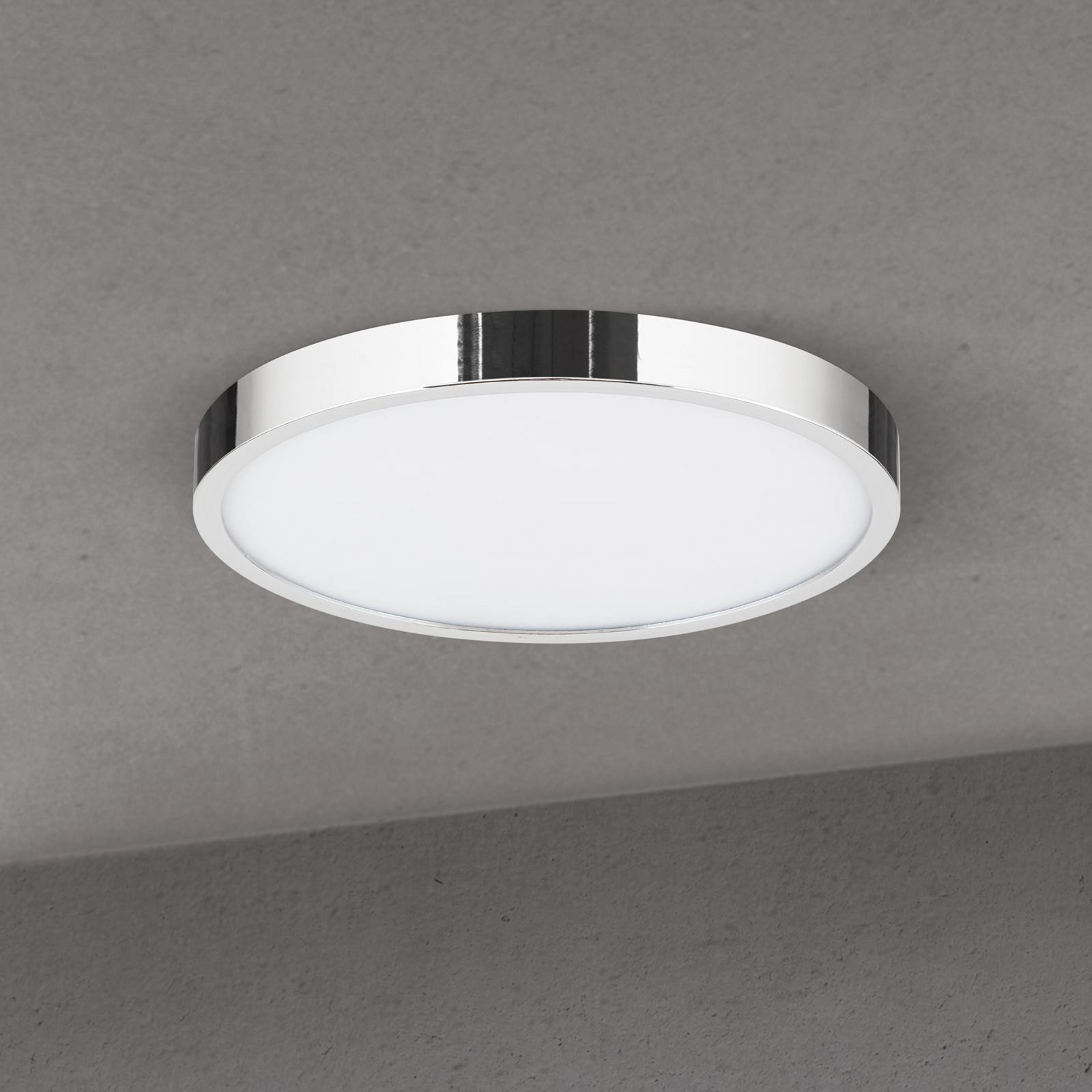 ORION Plafonieră LED Disc culoare crom Ø 24 cm CCT metal - Camera de zi / sufragerie - Modern - crom alb - Aluminiu