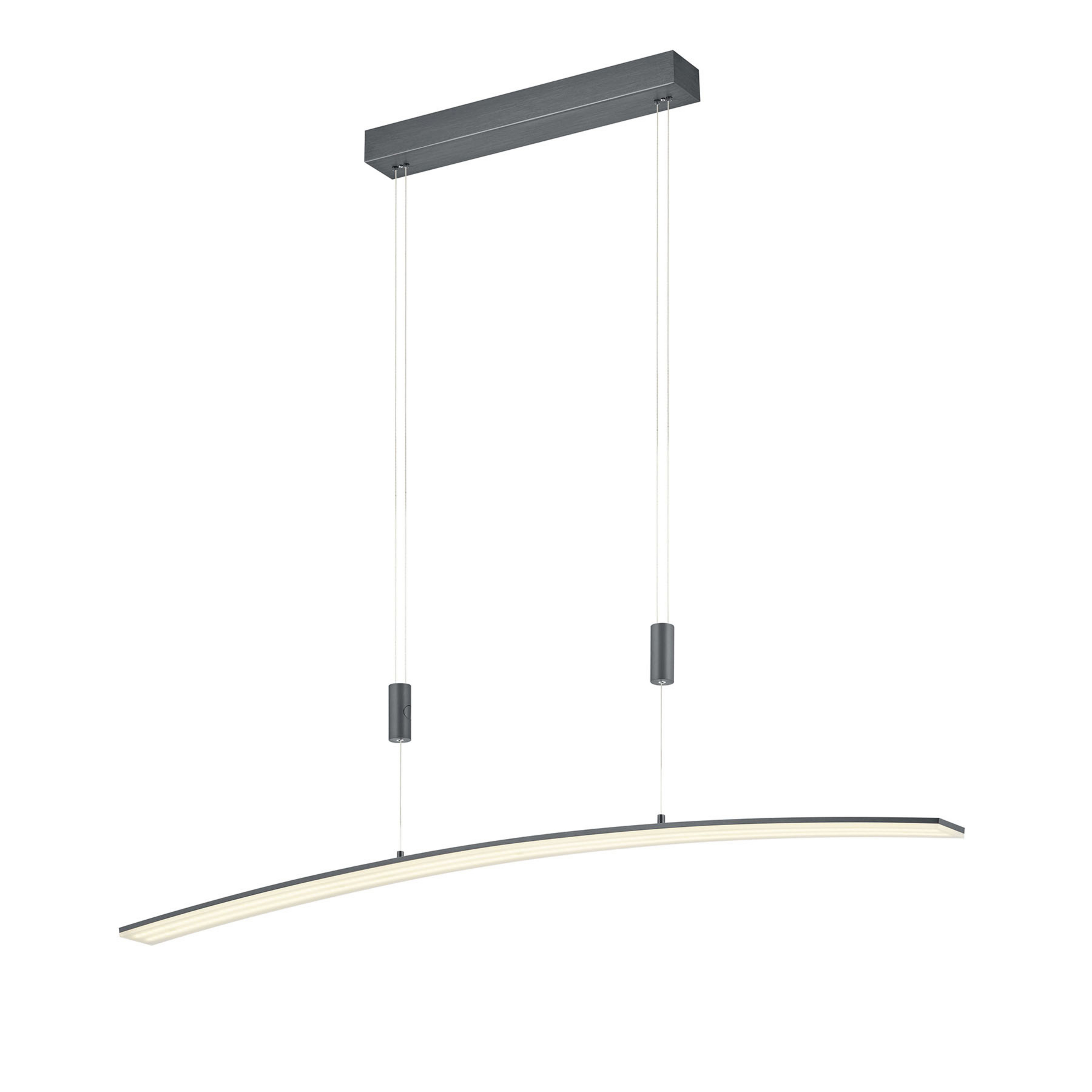 Candeeiro suspenso LED New Loire, antracite