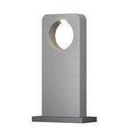 LED tuinpadverlichting BETONE, hoogte 74 cm, grijs, cementlook, IP65