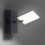 PURE Mira LED wall light with remote control, CCT, dimmable