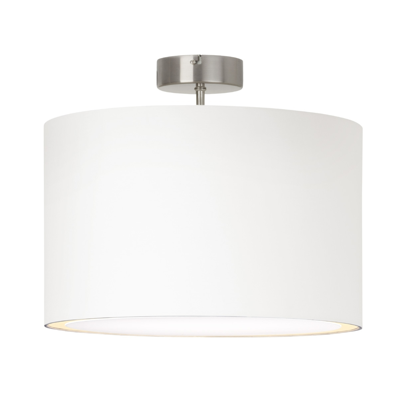 Eenvoudige plafondlamp CLARIE, wit