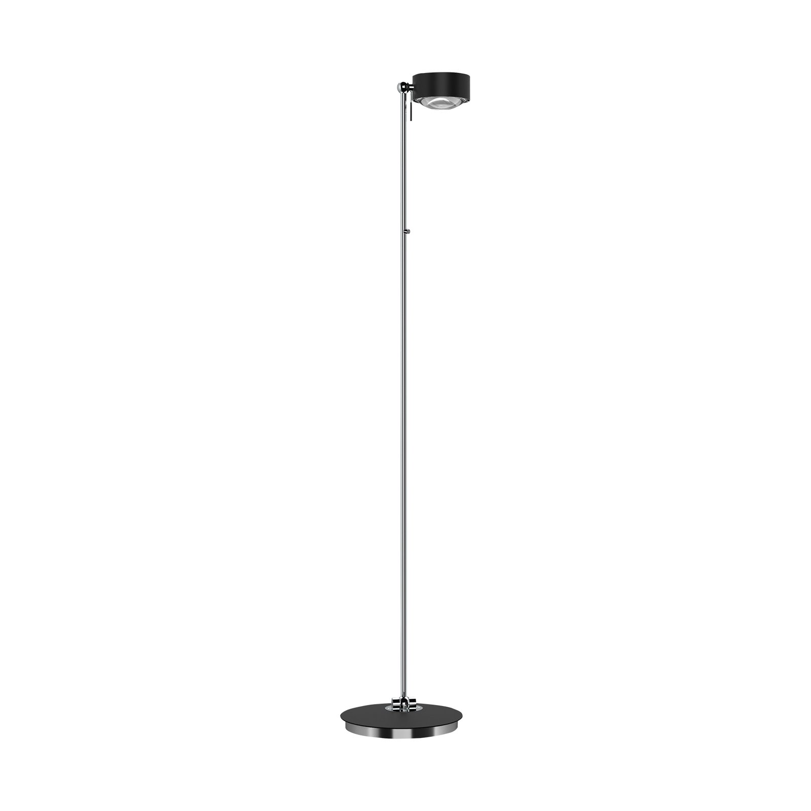 Puk Maxx Floor Mini LED matt/klar, svart matt