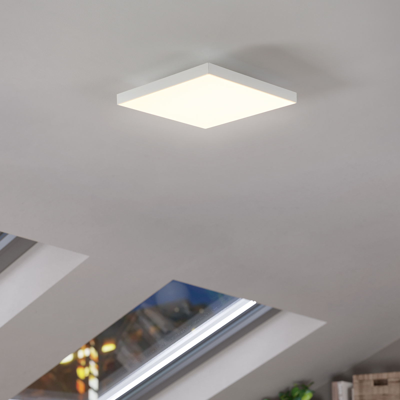 EGLO connect Turcona-Z LED griestu lampa 45x45cm EGLO connect Turcona-Z LED griestu lampa 45x45cm