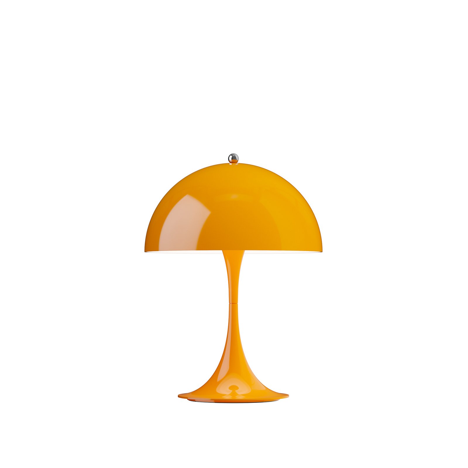 Panthella 250 orange IP44 LED rechargeable lamp - Louis Poulsen