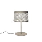 Twiggy Grid XL Kültéri Asztali Lámpa Greige - Foscarini