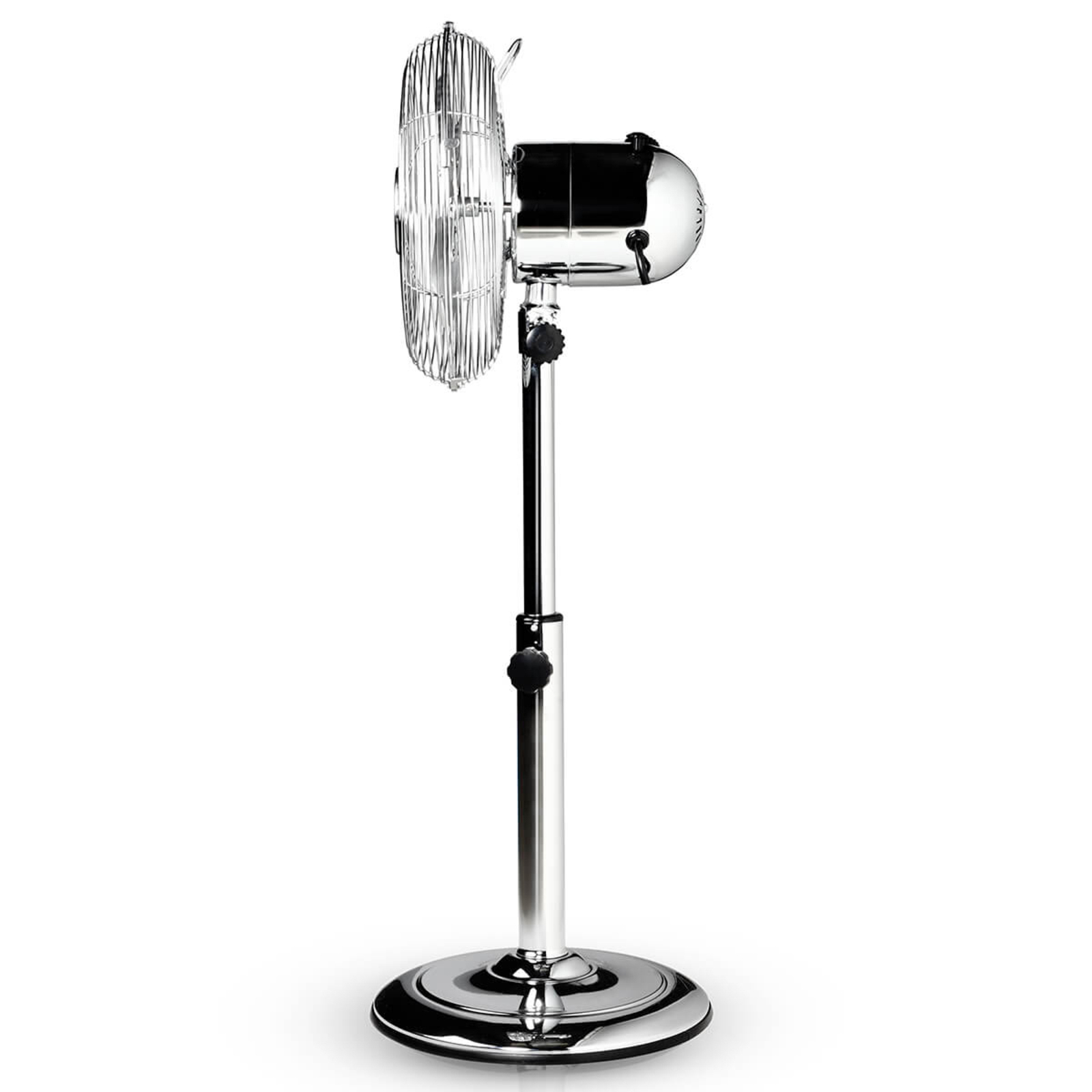 Chrome-plated VE5952 pedestal fan - height-adjust