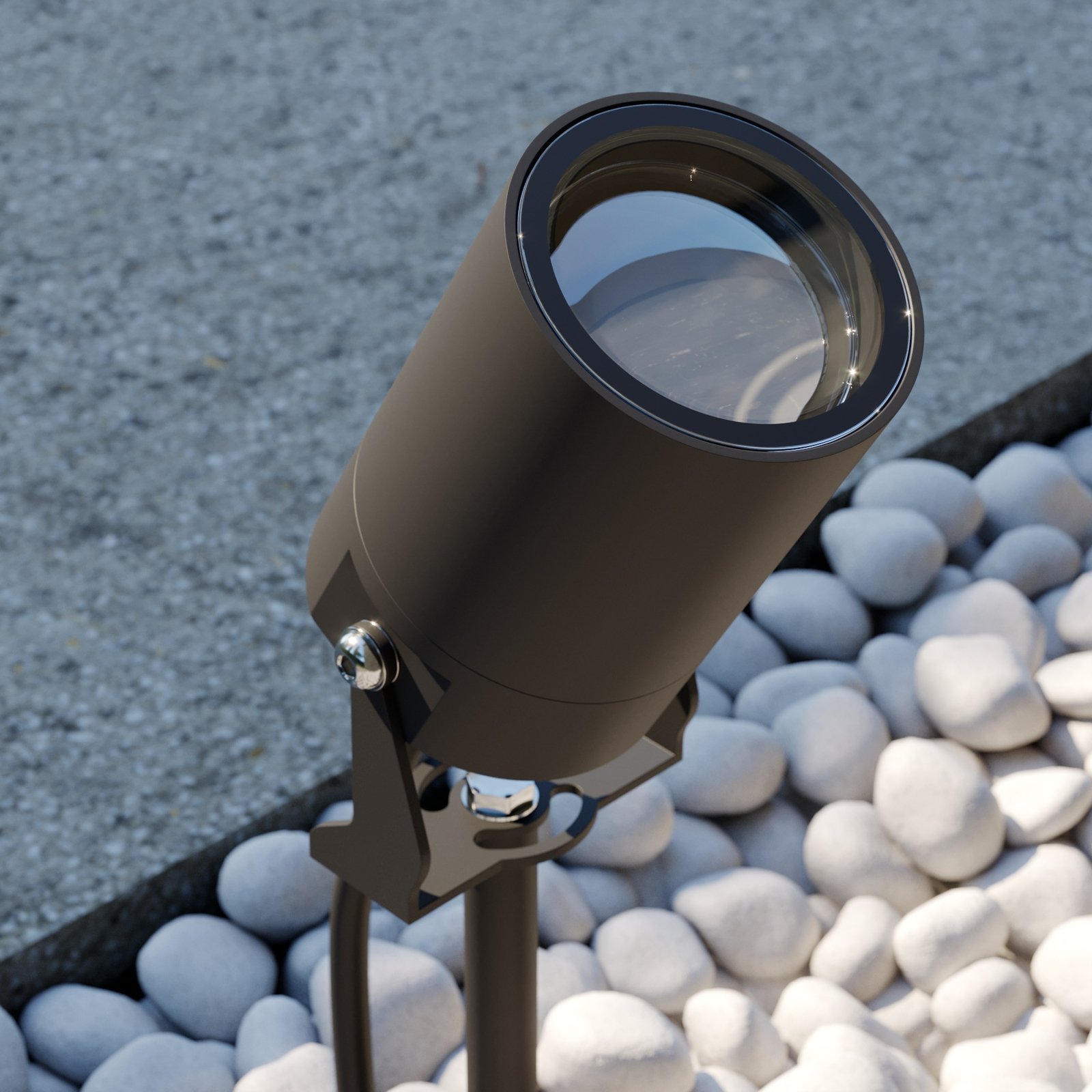 Lobelia Utomhus Spot w/Spike IP65 Dark Grey - Lindby