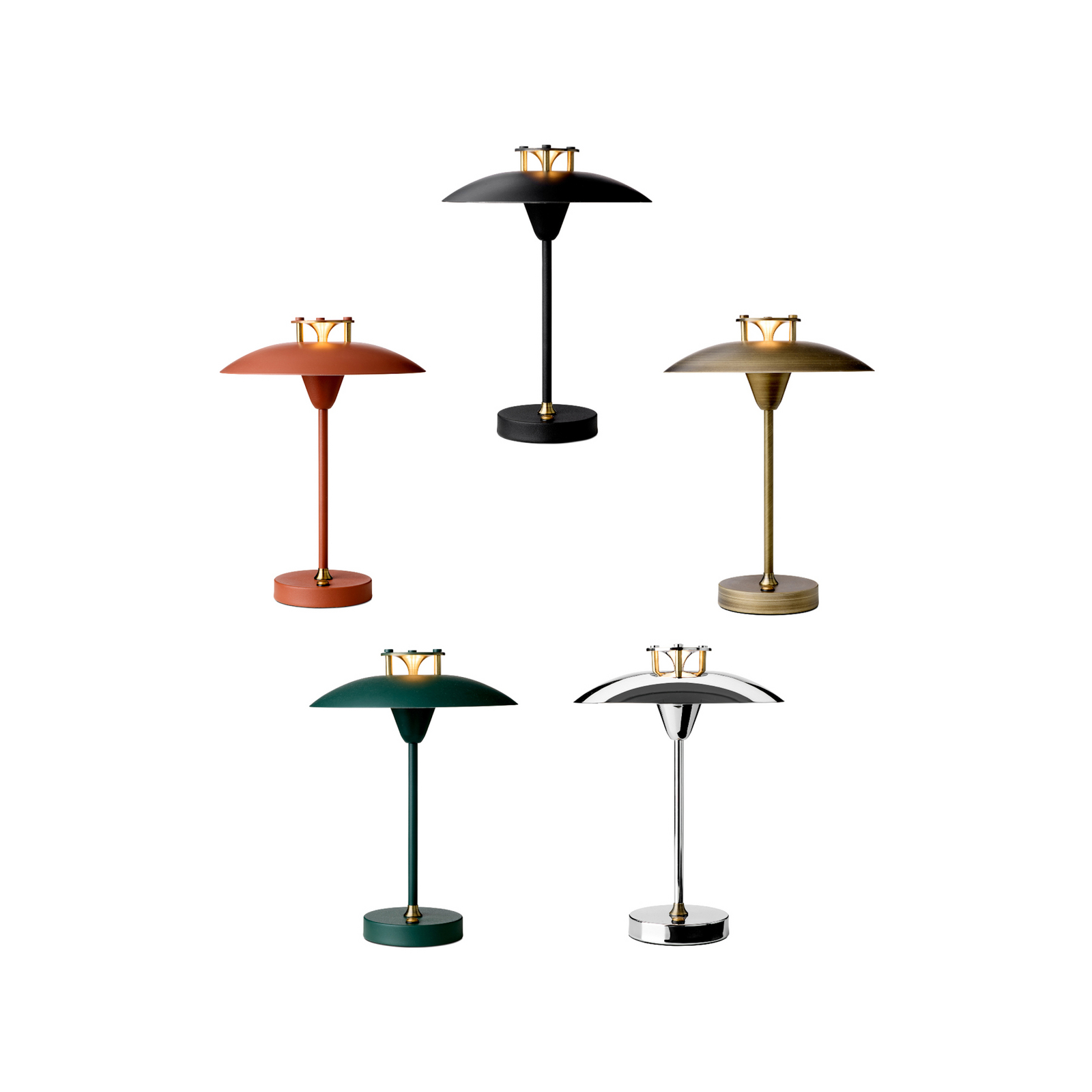 Akumulátorová stolová lampa MINI STEPP 1-2-3, čierna, IP44 – Halo Design Akumulátorová stolová lampa MINI STEPP 1-2-3, čierna, IP44 – Halo Design