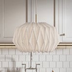 LE KLINT Hängeleuchte Softly Pleated I, Ø 62 cm, weiß, Filz