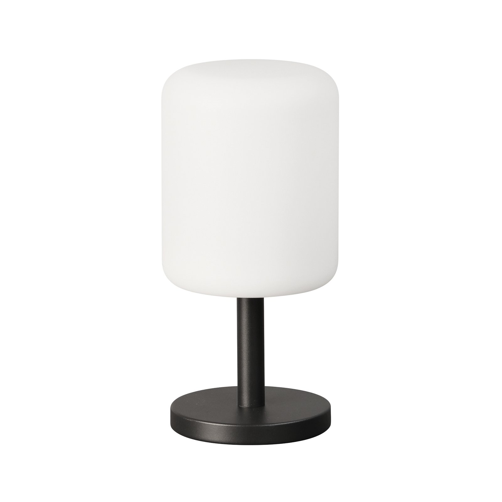 Lampe de table LED rechargeable Volterra Pro, IP54, RGBW, télécommande