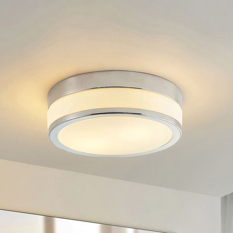 Lindby Flavi łazienkowa lampa sufitowa 28 cm chrom