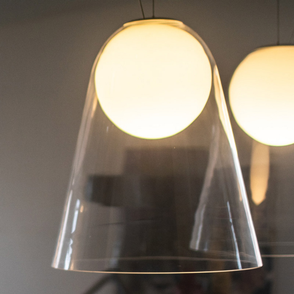 Foscarini MyLight Satellight LED-pendellampa, transparent från Foscarini