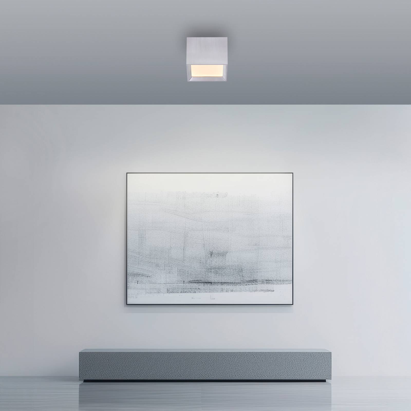 Pure Pure Manhattan Led Ceiling Lamp, Stone, 1-bulb, Cct 