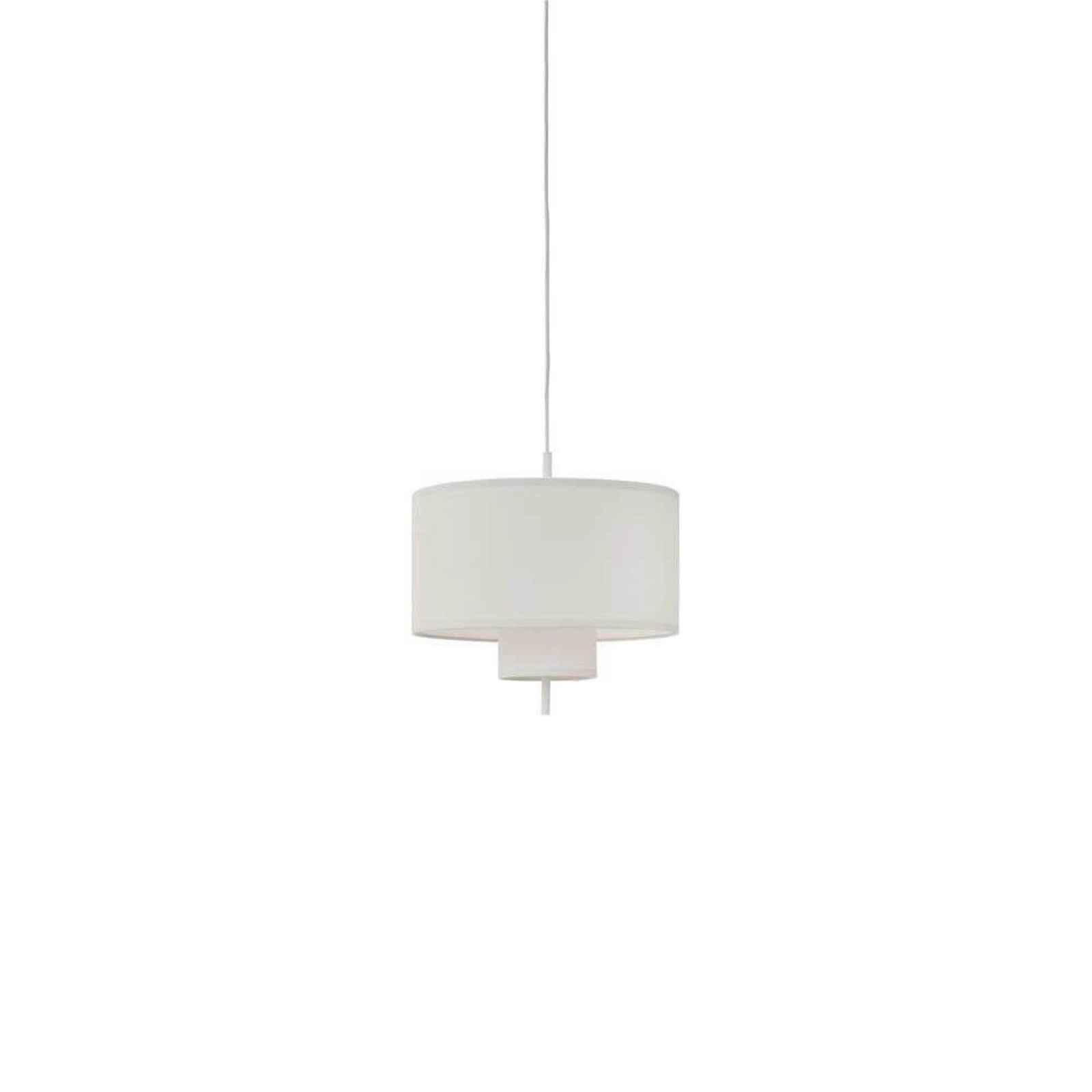NEW WORKS Suspension Margin, Ø 50 cm, blanc, E27