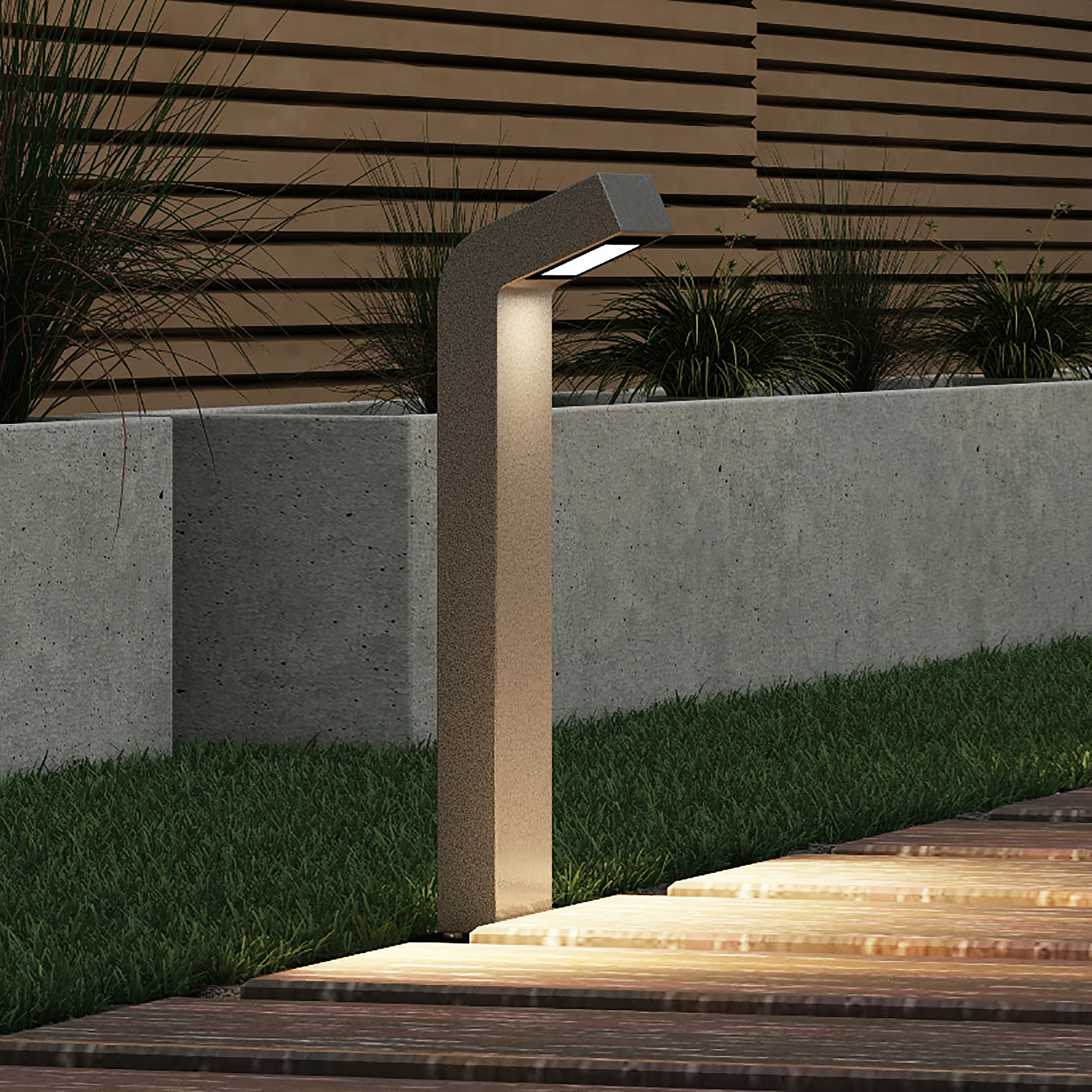 Arcchio LED-Pollerleuchte Vavara, Höhe 70 cm