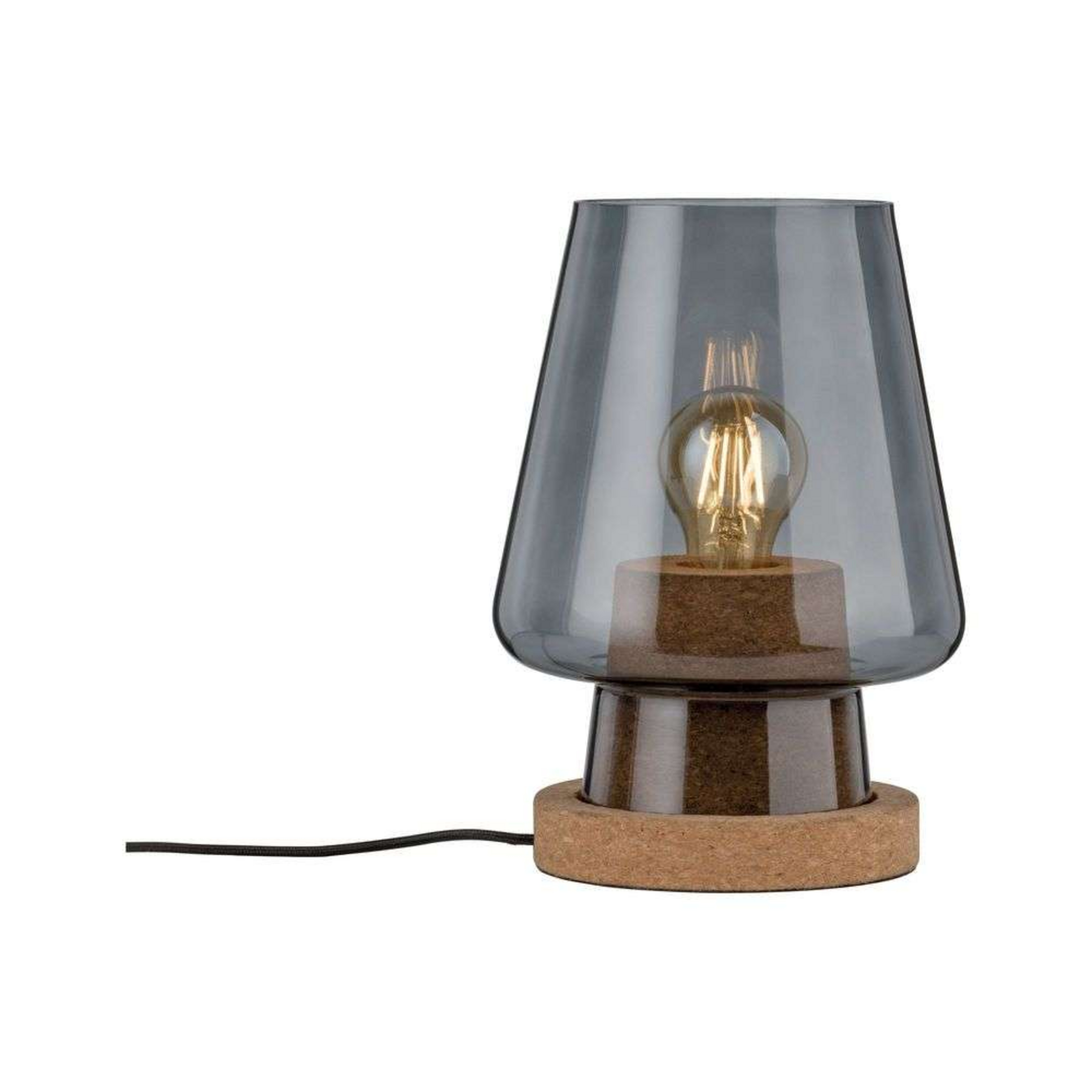Iben Bordlampe Røg/Cork - Paulmann