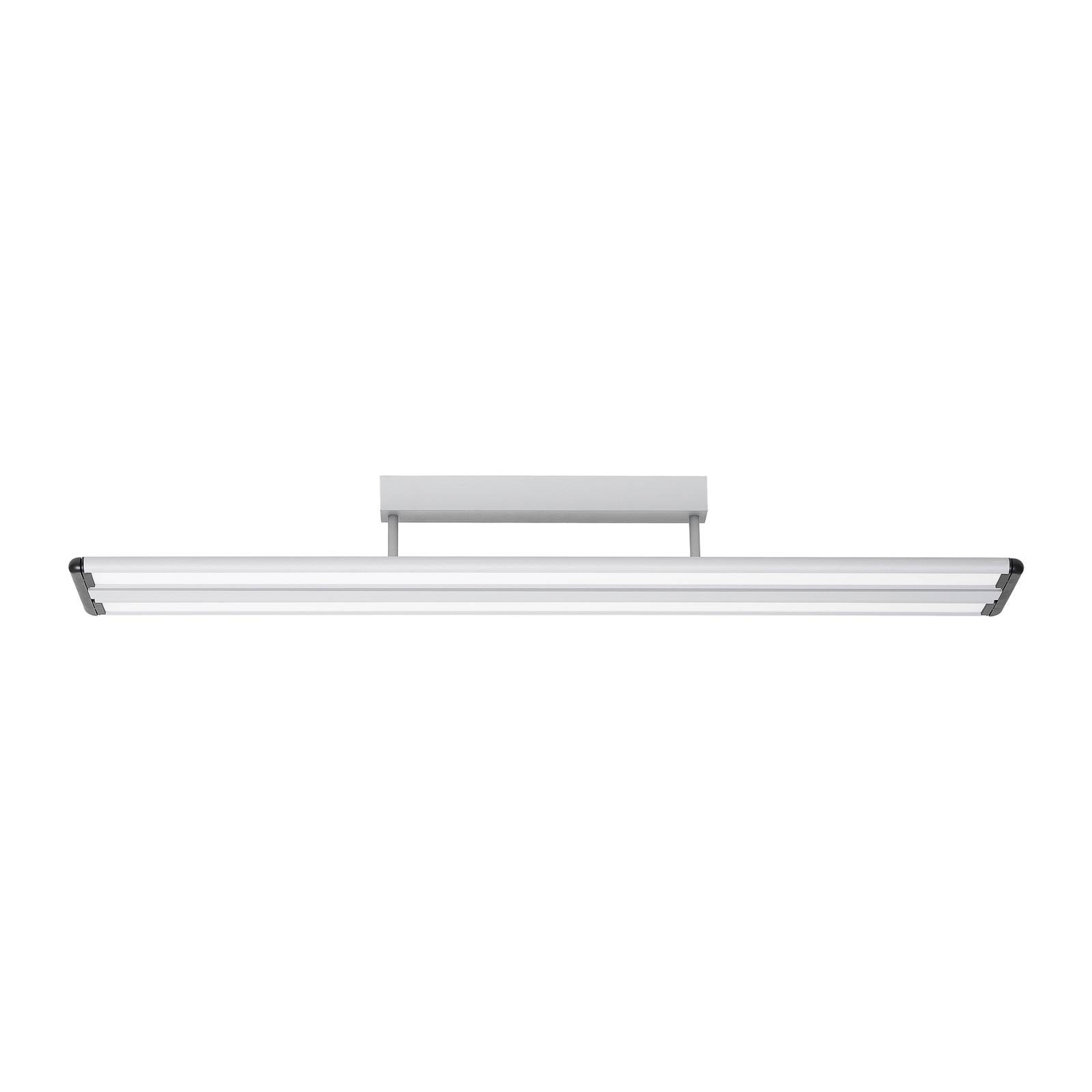 Prios Yuela LED-Deckenlampe, DALI, 120 cm, weiß günstig online kaufen