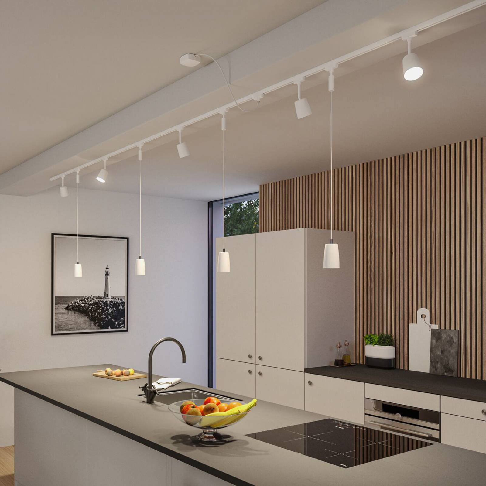 Paulmann URail zasilacz kablowy ZigBee 1 m, biały