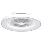Smart LED plafondventilator Tibet, wit, DC, stil - Mantra