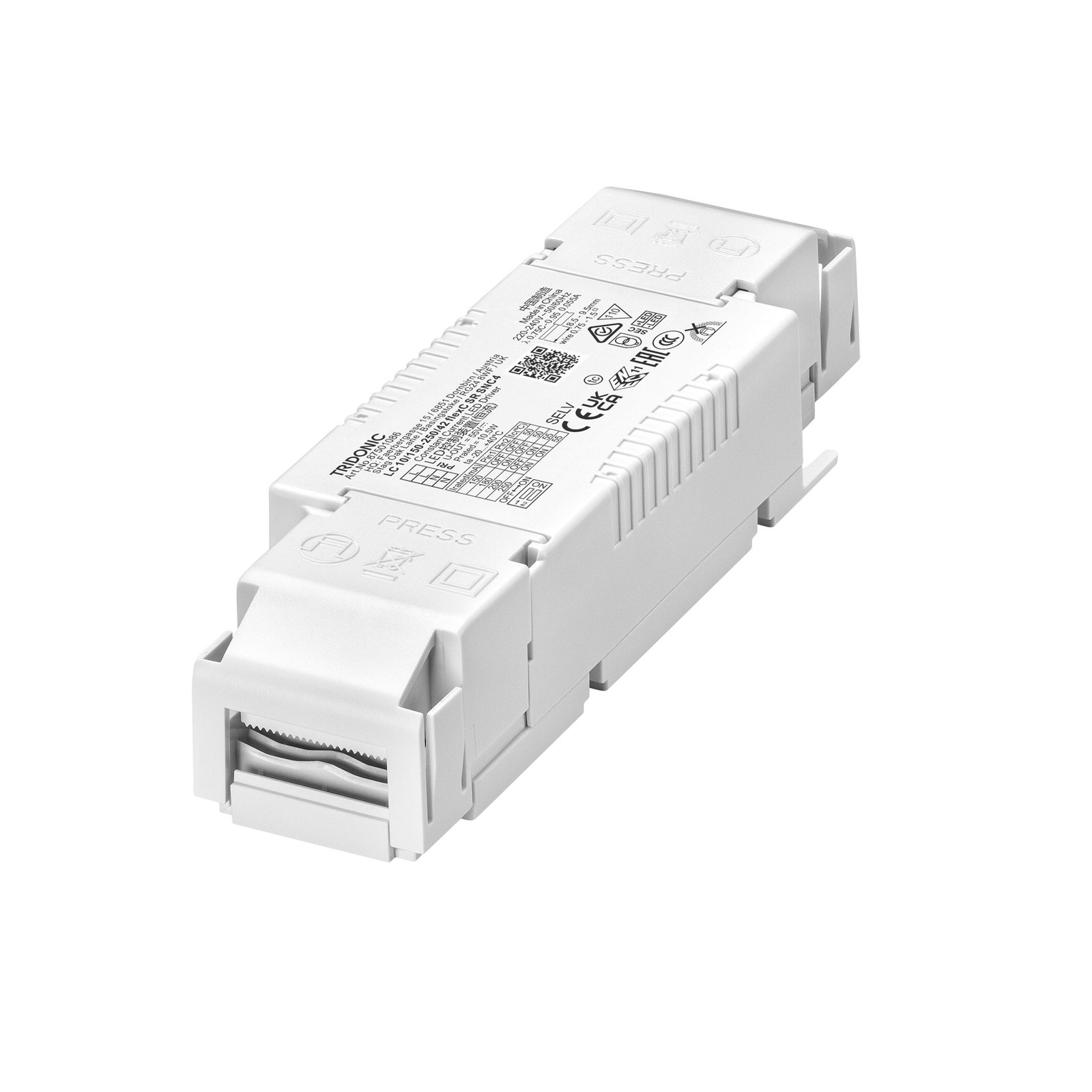 TRIDONIC LED-kompaktdriver LC 10/150-250/42 flexC SR SNC4