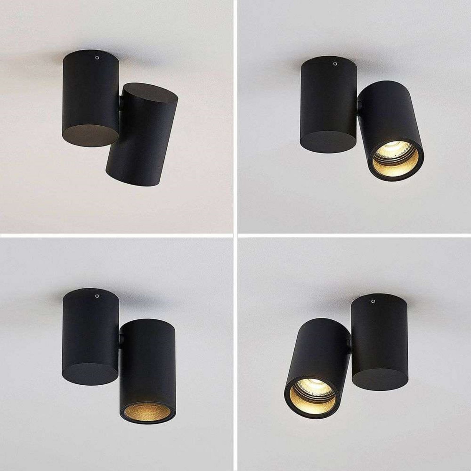 Gesina 1 Ceiling Lamp Black - Arcchio