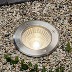 Arcchio LED bodové svietidlo na zapustenie do podlahy Thentos, Ø 12 cm, 60°,