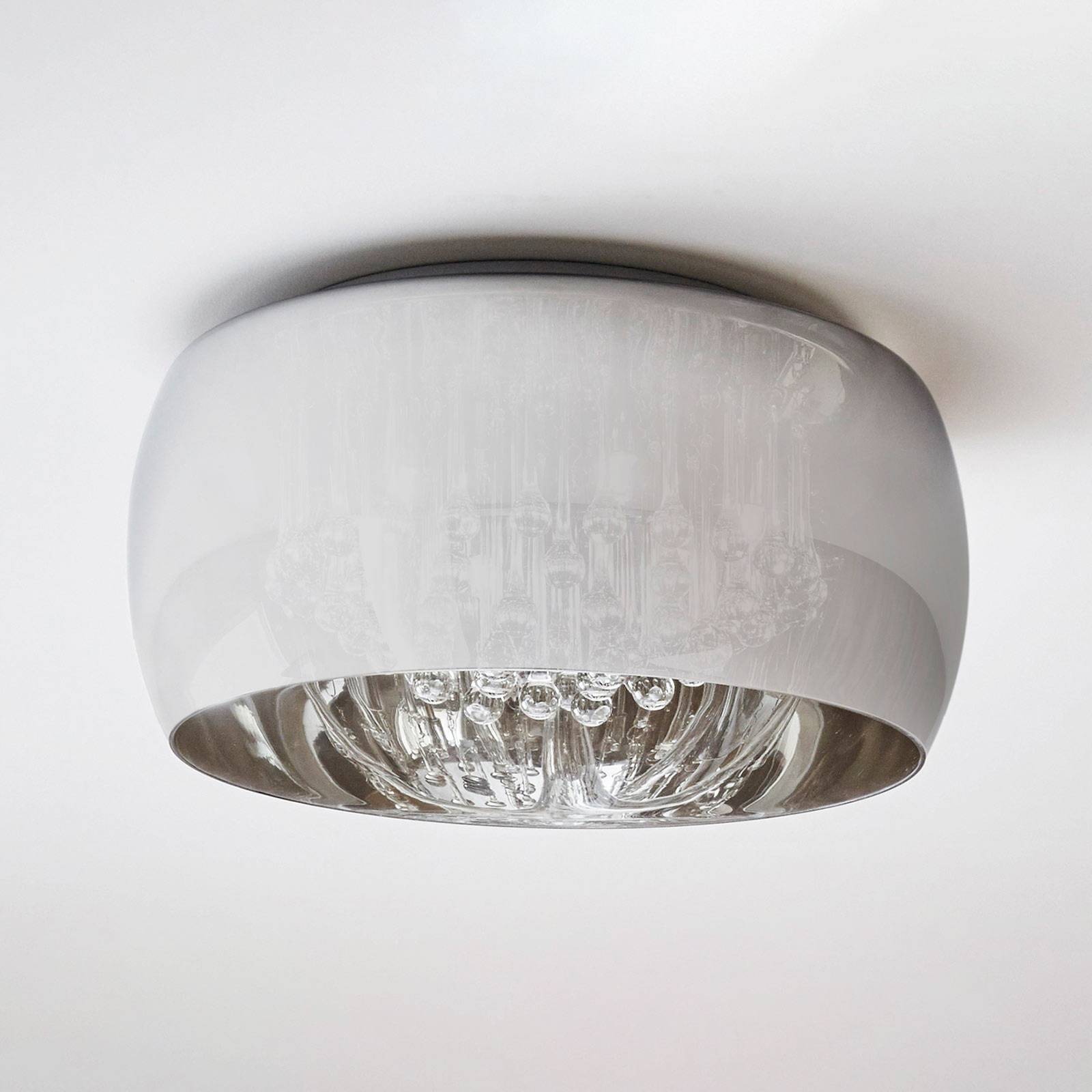 Lucide Pearl loftslampe af glas Ø 50 cm