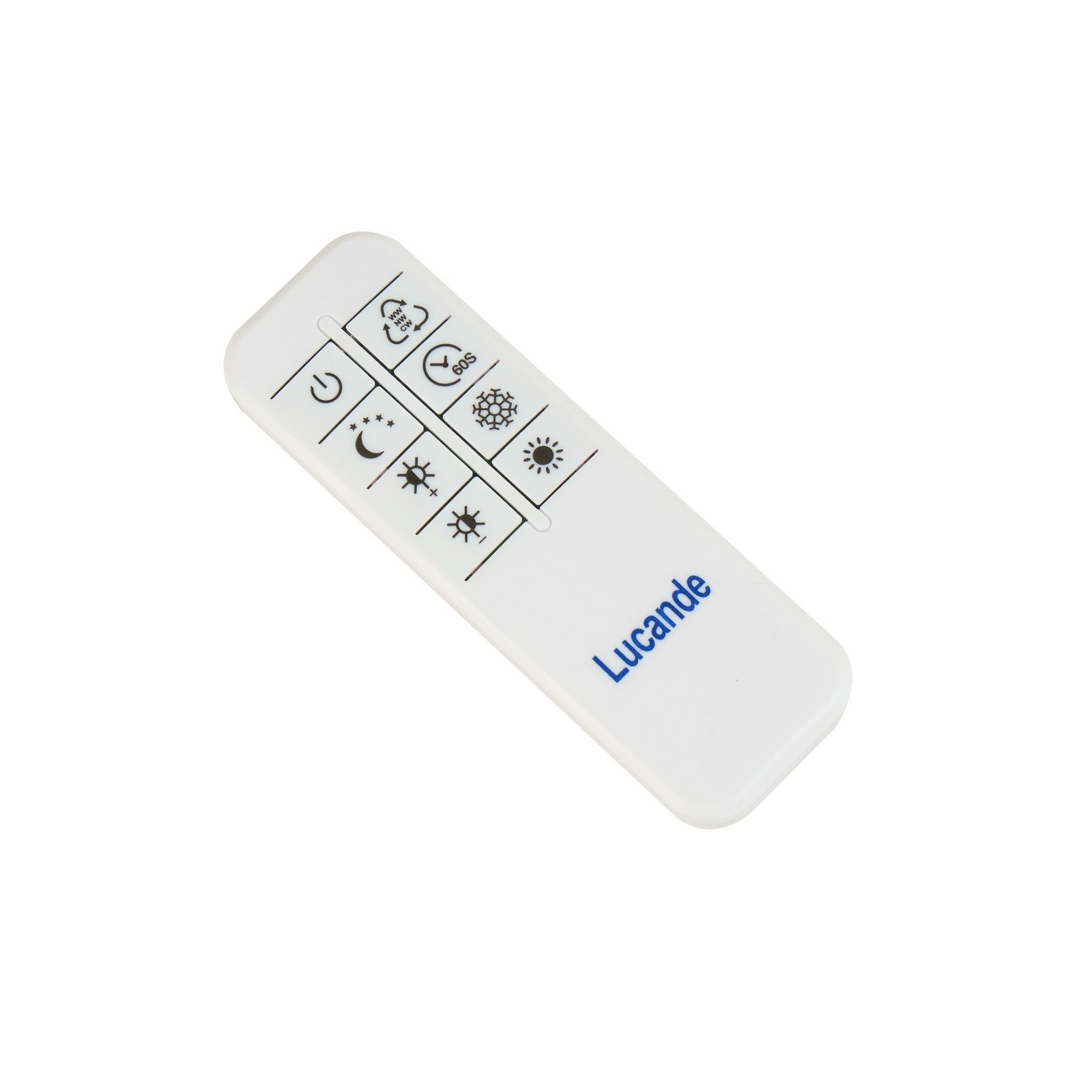 Plafoniera LED Neor, CCT, nera, Ø 60 cm, dimmerabile - Lucande