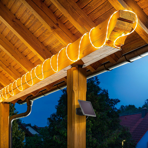 Soldriven LED-ljusslang 200 Pro