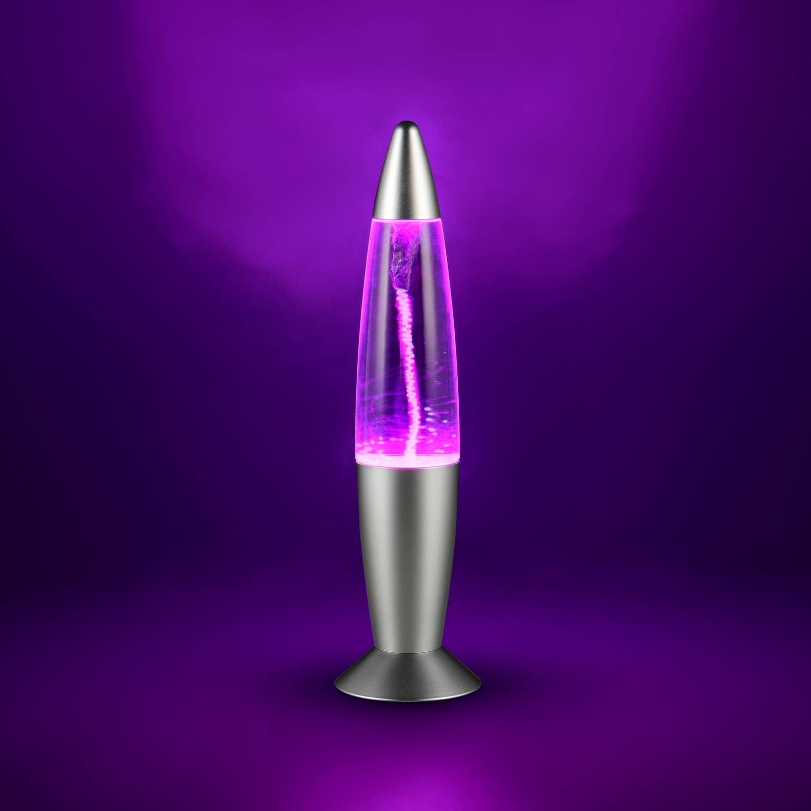  Reality Leuchten Reality Leuchten Holly Led Table Lamp, Titanium Colour, Height 35 Cm, Rgb, Usb 
